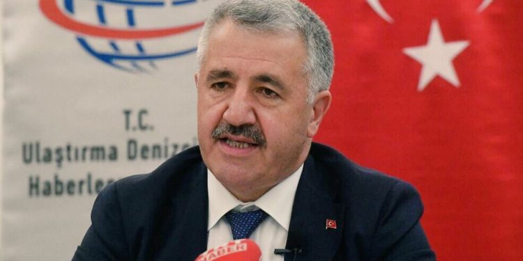 Ulaştırma, Denizcilik ve Haberleşme Bakanı Ahmet Arslan 
