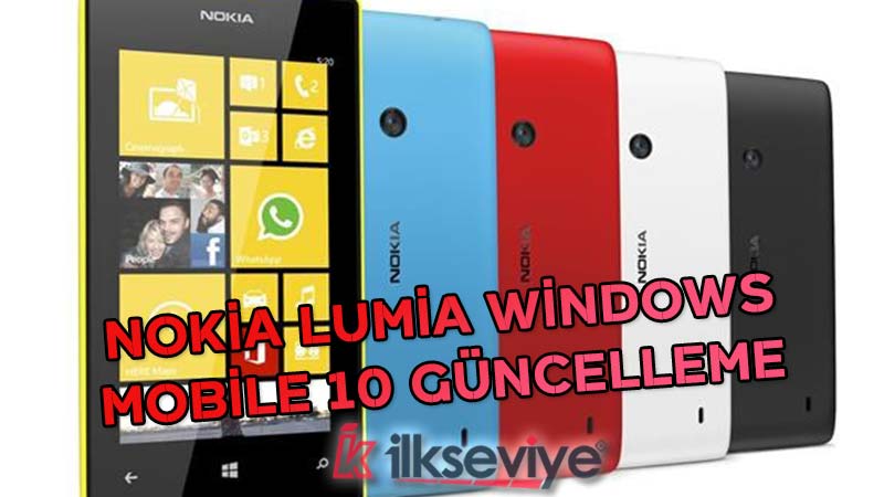 nokia lumia windows mobile 10 güncelleme