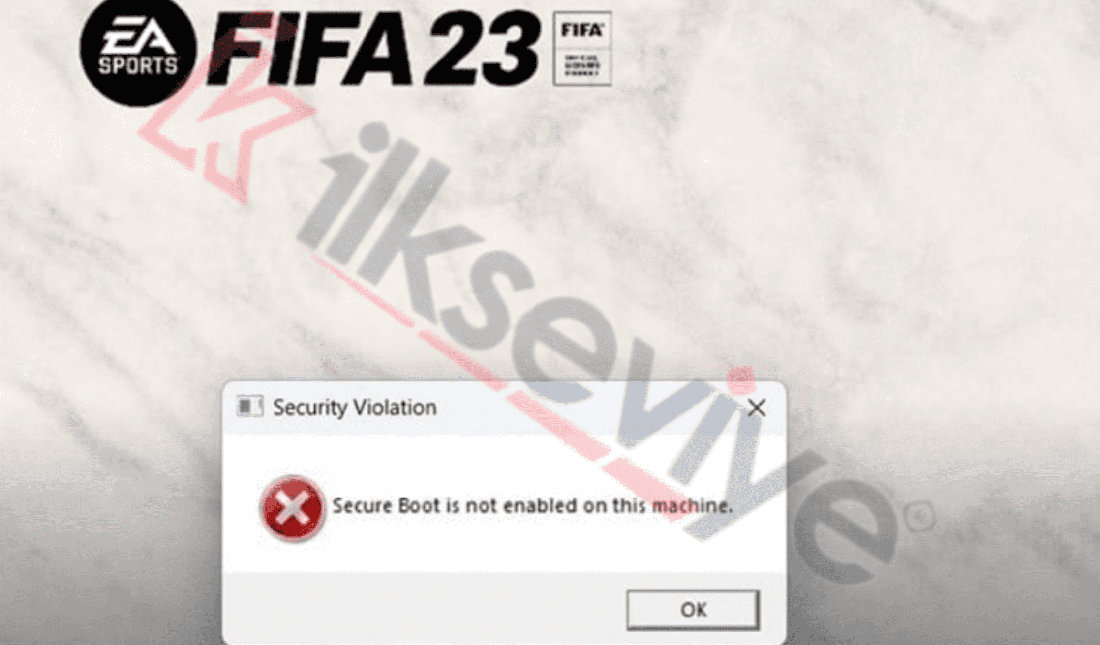 FIFA 23 Güvenli Önyükleme Hatası (Çözümü)